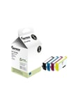 ISOTECH - black yellow cyan magenta - compatible - ink cartridge (alternative for: HP 364XL) - Mustepatruuna Syaani