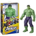 Marvel Avengers Titan Hero Series Blast Gear Deluxe Hulk Action Figure, 30-cm To