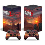 Kit De Autocollants Skin Decal Pour Xbox Series X Console De Jeu Red Dead Redemption 2, T1tn-Seriesx-8002