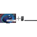 LG UR9100 75" 4K LED TV + LG S90QY 5.1.3 Dolby Atmos Soundbar -tuotepaketti