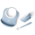 Babybjörn matset barn 3 delar Powder Blue
