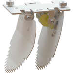 NI TX11 Lås reline DN100/110 mm spjäll, insexnyckel