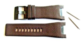 Diesel Original Spare Band Leather Wrist DZ1216 Watch Braun 32 MM Strap