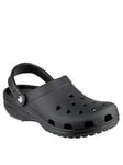 Crocs Classic Clogs - Black, Black, Size 10, Men