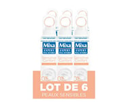 Mixa - Déodorant Femme Atomiseur Anti-Transpirant 48h Sensitive Confort Hypoallergénique - 150 ml - Pack de 6