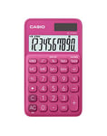 Casio SL 310UC RD Calculatrice de poche, 0.8 x 7 x 11.8 cm, Rose