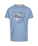 Trespass Mens Barnstaple T-Shirt (Denim) - Blue - Size Medium