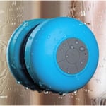 Enceinte Waterproof Bluetooth pour XIAOMI Mi 9T Pro Smartphone Ventouse Haut-Parleur Micro Douche Petite (BLEU)