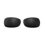 Walleva Black Polarized Replacement Lenses For Maui Jim Sandy Beach Sunglasses