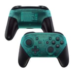 eXtremeRate Emerald Green Faceplate and Backplate for Nintendo Switch Pro Controller, DIY Replacement Shell Housing Case for Nintendo Switch Pro - Controller NOT Included