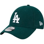 New Era 9FORTY Melton Essential Los Angeles Dodgers Cap - Grøn - str. ONESIZE