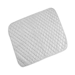 1pc Portable Foldable Cotton Ironing Mat Silver Laundry Pad 60*55cm，不带磁铁