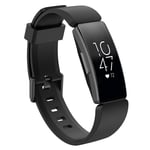 Silikonarmband Fitbit Inspire 2/Inspire HR/Inspire Svart
