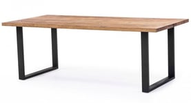 Torkelson - Narvik Matbord Ek/Svart 210cm
