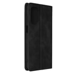 Wallet folio Case Motorola Moto G52 / G82 Card Holder Soft-touch Black