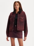 Levi's 90s Sherpa Lined Trucker Jacket, Cherry Cordial