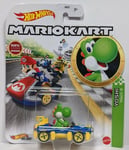 Kart Of Yoshi Version Mach 8 Model Die Cast Super Mario 1:64 5cm Hot Wheels