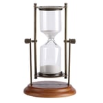 15 Minutes Metal Rotating Sand Glass Timer Clock Hourglass T