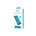 JAYM - Verre de Protection Premium pour Samsung Galaxy S22 - Plat 2.5D - Compatible Fonction Sonic Sensor - Renforcé 9H Ultra Résistant - Qualité supérieure Asahi - Neuf