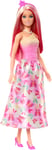 Barbie Royal Docka med Rosa Slingor