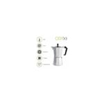 Cafetière en aluminium 9 tasses (450 ml.) Classique