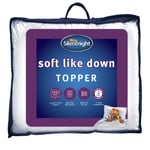 Silentnight Soft Like Down Mattress Topper - Double