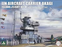 Takom 1/72 IJN Aircraft Carrier Akagi, Island & Flight Deck Model Kit (TAK05023)