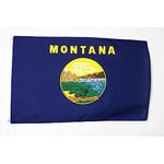 AZ FLAG - Drapeau Montana - 150x90 cm - Drapeau 100% Polyester Avec Oeillets Métalliques Intégrés - Pavillon 110 g
