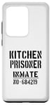 Coque pour Galaxy S20 Ultra Slogan humoristique « Kitchen Prisoner »