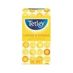 Tetley Lemon And Ginger Tea Bags - Pack of 25