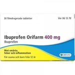 Ibuprofen Orifarm 400mg 30 st