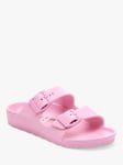 Birkenstock Kids' Rio Double Strap Sandals, Pink Clay