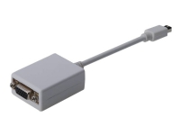 DIGITUS - DisplayPort-adapter - Mini DisplayPort (hane) till HD-15 (VGA) (hona) - 15 cm - formpressad - vit
