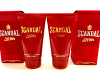2x Jean Paul Gaultier Scandal Pour Homme, 150ml Shower Gel Body Wash for Men