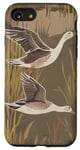 Coque pour iPhone SE (2020) / 7 / 8 Design camouflage esthétique des roseaux amateurs de canard