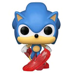Funko Pop! Games 30th-Running Sonic The Hedgehog - Figurine en Vinyle à Collectionner - Idée de Cadeau - Produits Officiels - Jouets pour Les Enfants et Adultes - Video Games Fans