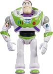 Mattel Disney Pixar Buzz Lightyear Large Action Figure 12 in Scale Highly Posable Authentic Detail, Toy Story Space Movie Collectable, Ages 3 Years & Up, HFY27