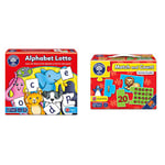 Orchard Toys Alphabet Lotto Game & Match and Count Jigsaw Game