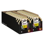 Ekonomipack: Sheba portionsform 44 x 85 g - Frikassé med kalkon & grönsaker
