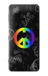 Peace Sign Case Cover For Sony Xperia XZ3