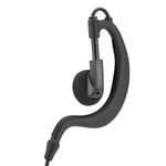 Portable Walkie Talkie Headset, Walkie Talkie G Shape Earpiece Ear Hooks Portable Earhanger PTT Key Headset with Microphone for HYT Hytera TC-500/TC-518/TC-500S/TC-446S