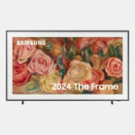 Samsung QE75LS03DA 2024 75" LS03D The Frame QLED 4K Quantum Smart TV - BLACK