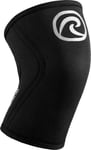 Rehband Rx Knee-Sleeve 5mm XS, Black XS unisex