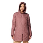 Columbia Heavenly Long Hooded Jacket - Parka femme Fig M