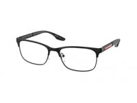 Prada Linea Rossa Eyeglasses Frame PS 52NV  DG01O1 Black Man