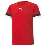 PUMA Trenings T-Skjorte teamRISE - Rød/Sort Barn T-skjorter unisex