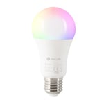 NGS GLEAM1027C - Ampoule LED Wi-Fi Bluetooth avec Couleurs Réglables RGB+W, Ampoule Inteligente LED 10W E-27 806LM, Contrôl par APP/Alexa/Google Assistant [Classe énergétique A]