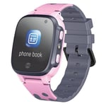 Smartwatch til Børn med Simkort - Bluetooth - Vandtæt - SOS funktion - Pink