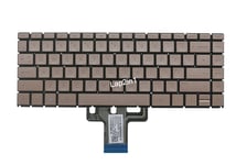 New UK Backlit Keyboard for HP Pavilion 14-ce0000 14-ce1000 14-ce2000 Rose Gold