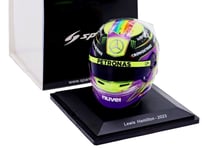 Spark 5HF087 Helmet Replica Mercedes F1 2023 - Lewis Hamilton 1/5 Scale